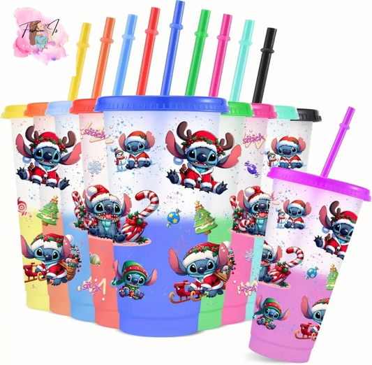 Disney Christmas Stitch Cold Cup