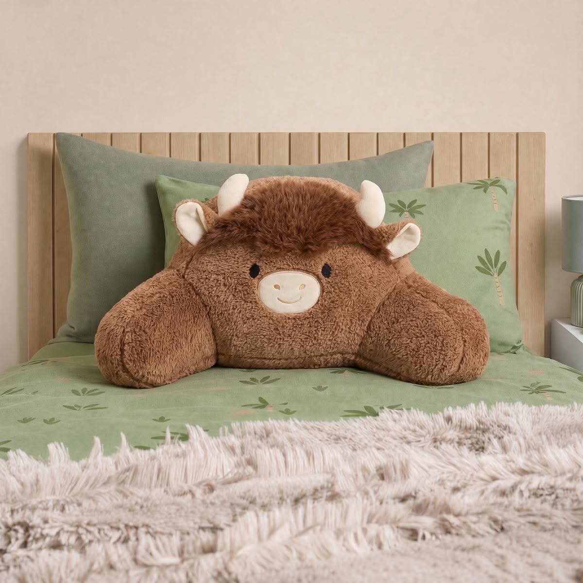 Harry The Highland Cow Cuddle Cushion