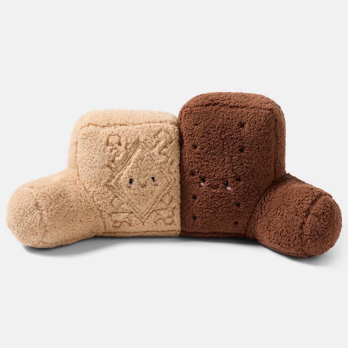Classic Biscuit Duo Cuddle Cushion
