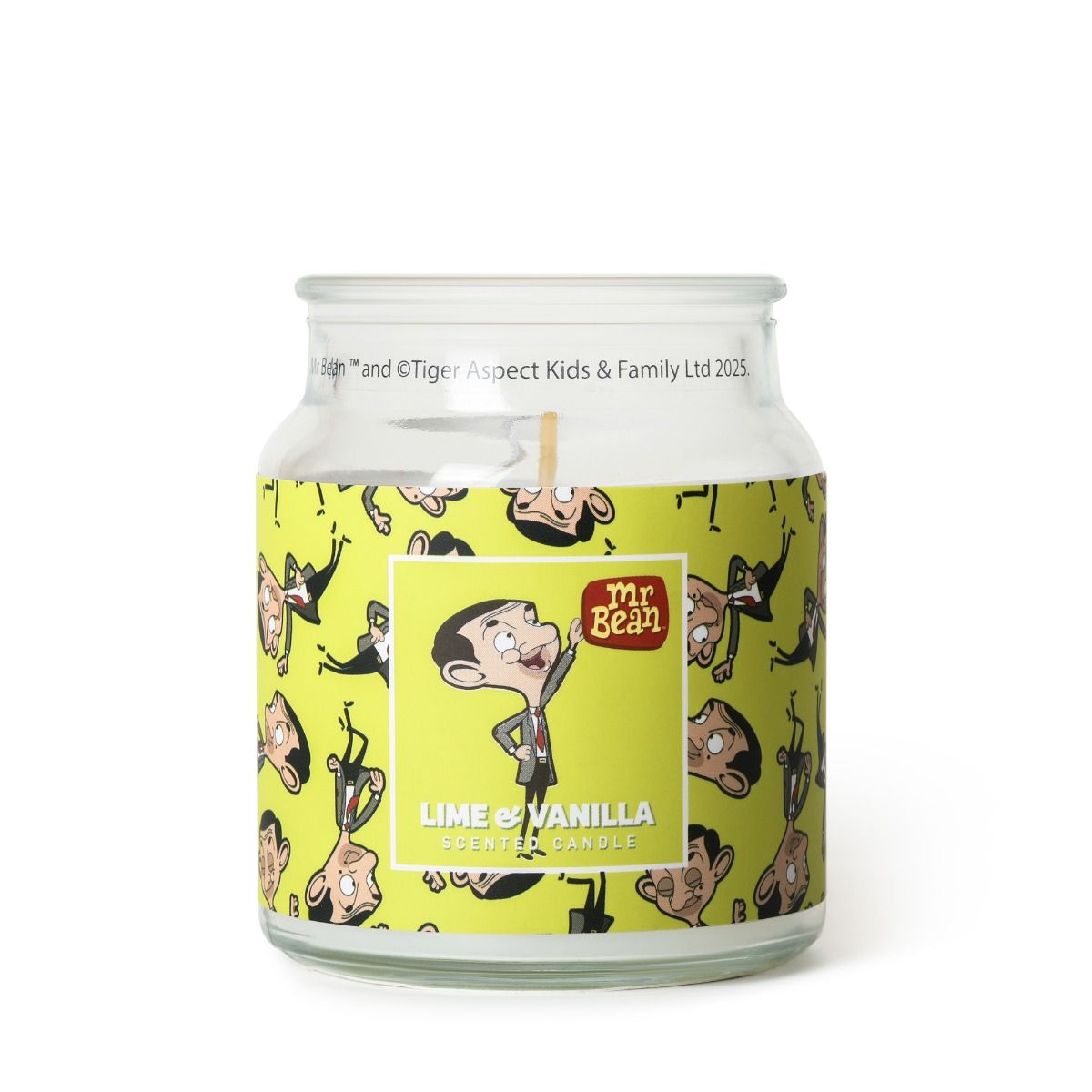 Mr Bean Lime & Vanilla Scented Candle