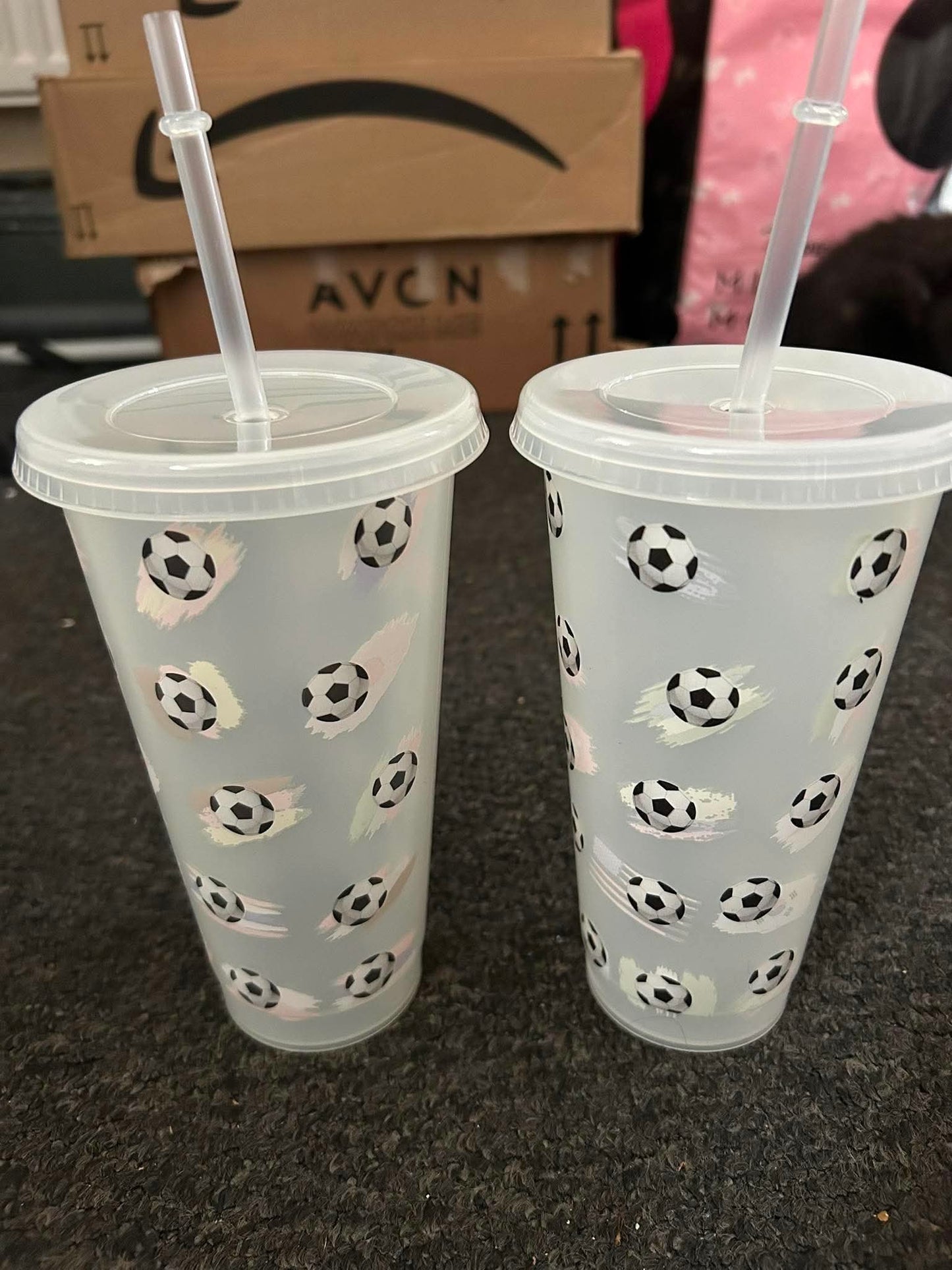 Football Colour Changing Cup