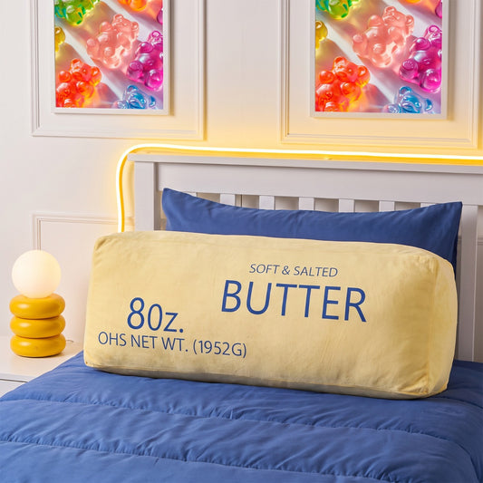 Butter XL Cushion, Yellow - One Size