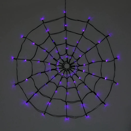 Spider Web Lights - Black