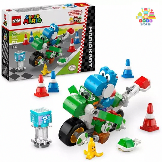 LEGO Super Mario: Mario Kart – Yoshi Bike Toy Set