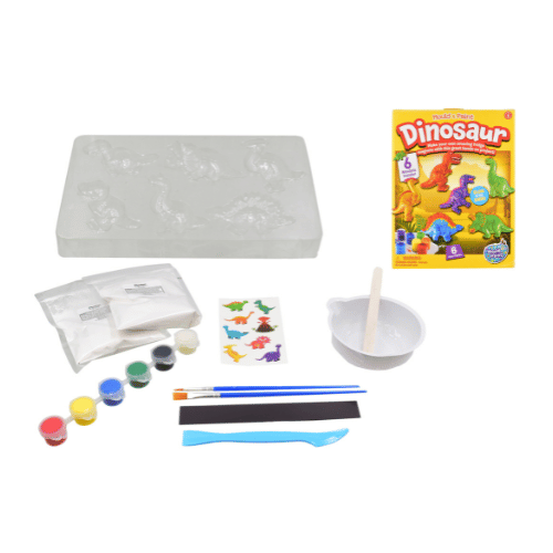MOULD AND PAINT YOUR OWN DINOSAURS KIT