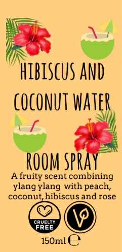 Hibiscus and Coconut Water Room Spray-150ml