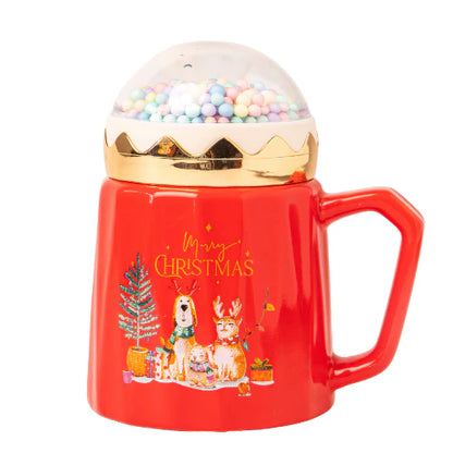 Christmas Snow Globe Mug