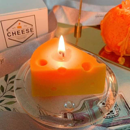 Cheese Shaped Sweet Scented Candle