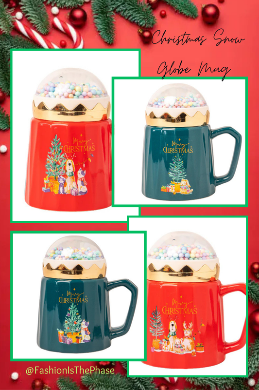 Christmas Snow Globe Mug