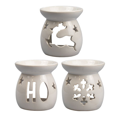 Christmas Ceramic Oil Burner 1pc