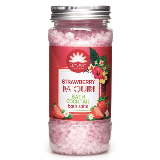 Elysium Spa Bath Cocktail Strawberry Daiquiri Bath Salts 320g