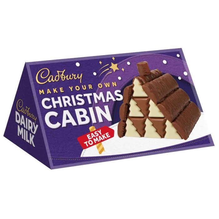 CADBURY CHRISTMAS CABIN CHOCOLATE KIT