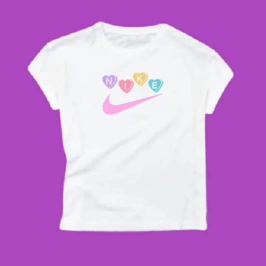 Ladies Love Heart T-Shirt