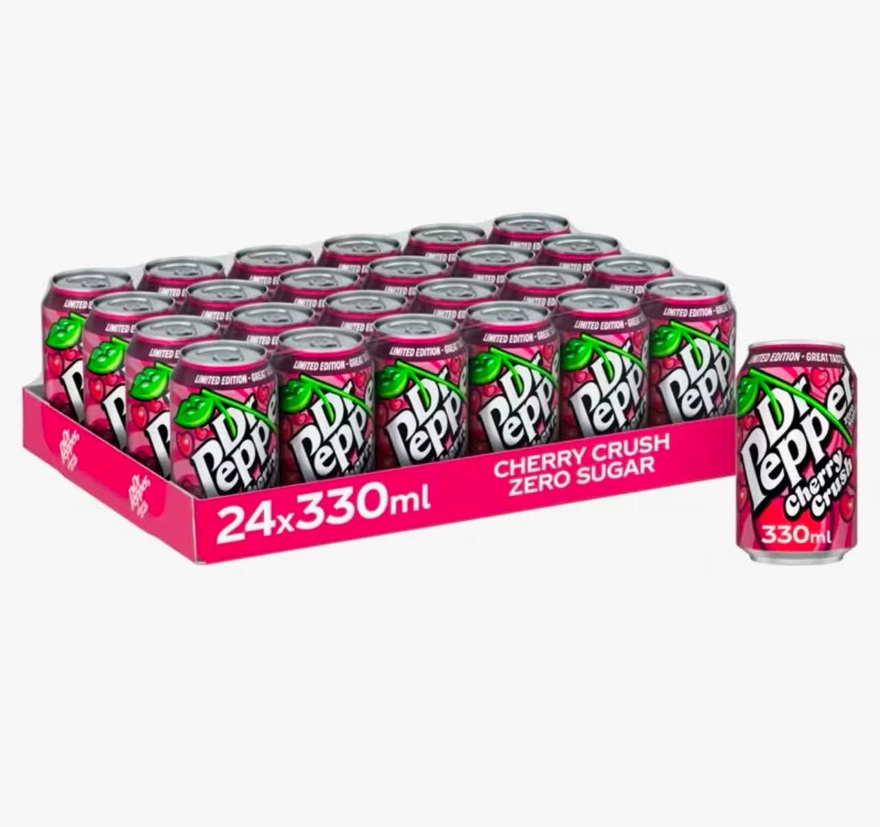 Dr Pepper Cherry Crush Zero Sugar
