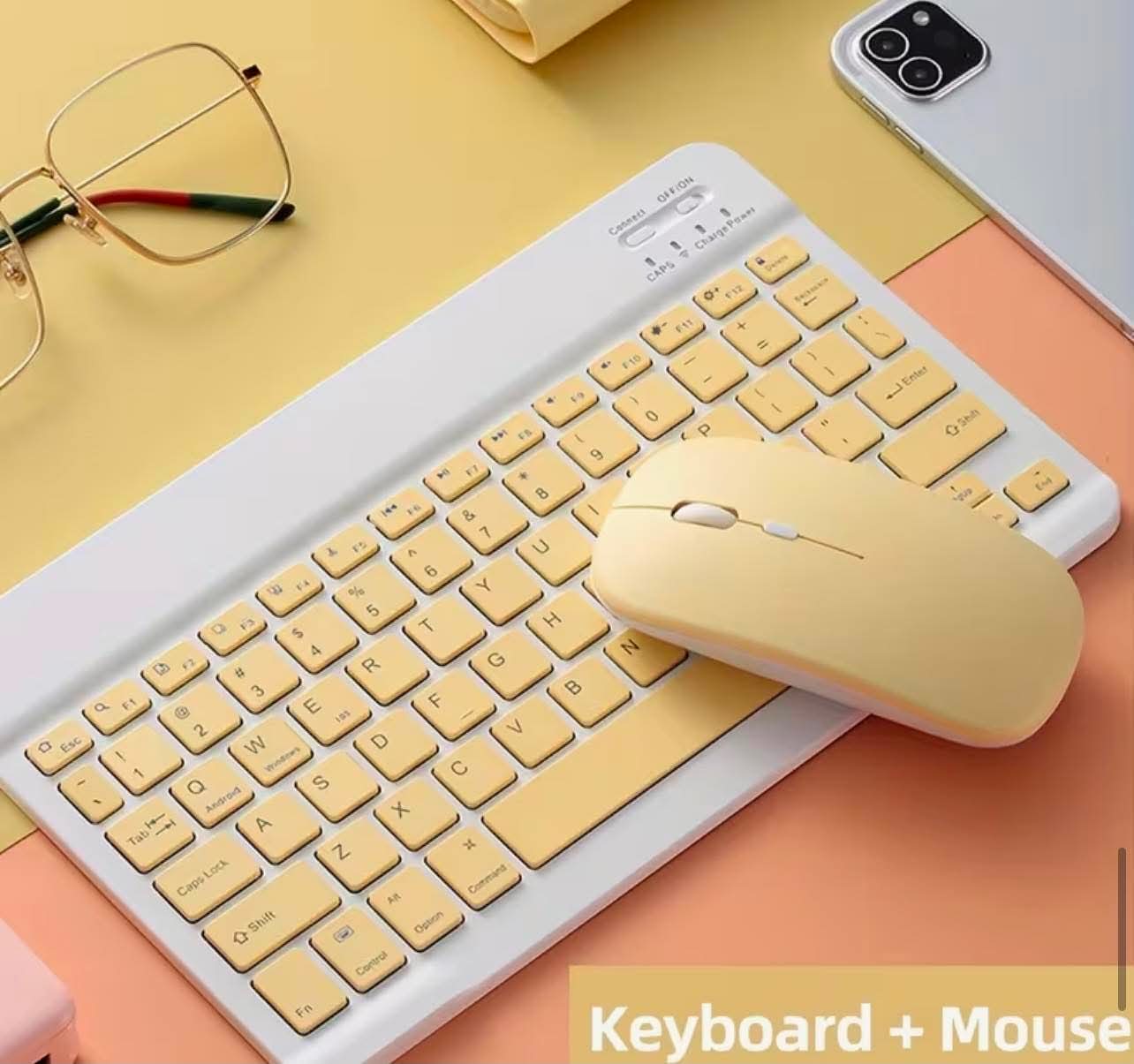 Ultra-Slim Wireless Keyboard and Mouse Set