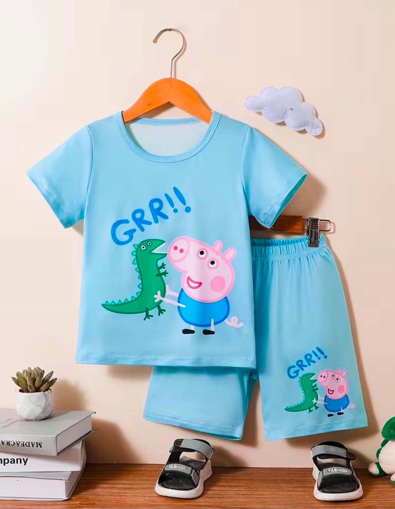 Peppa Pig Boys Shorts Pyjamas