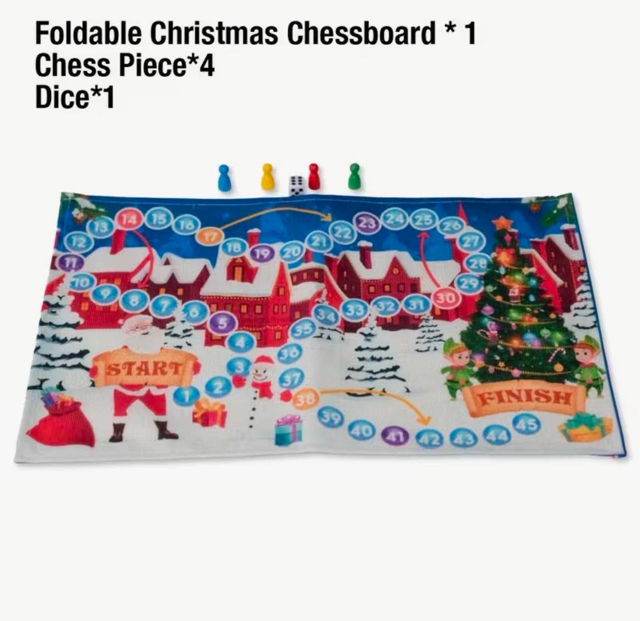 Christmas Racing Board Game