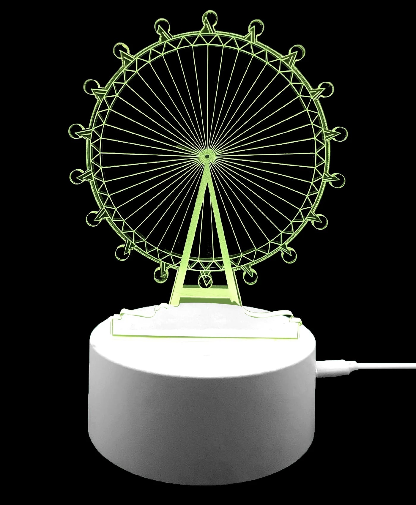 3D Illusion Night Lamp London Eye