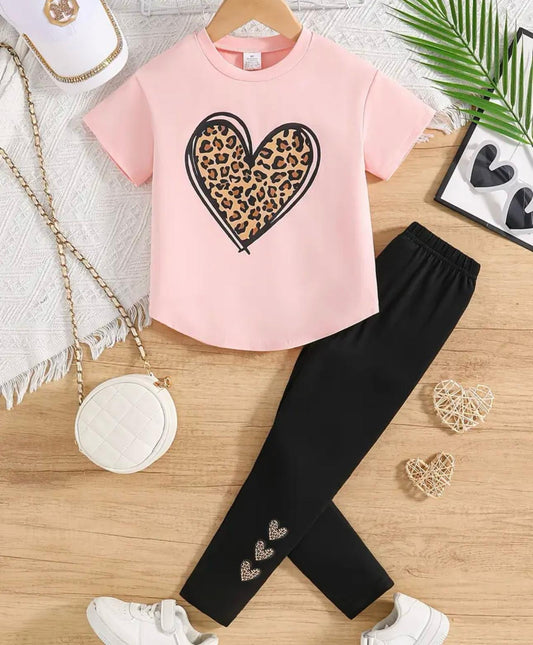 Girls Leggings Set