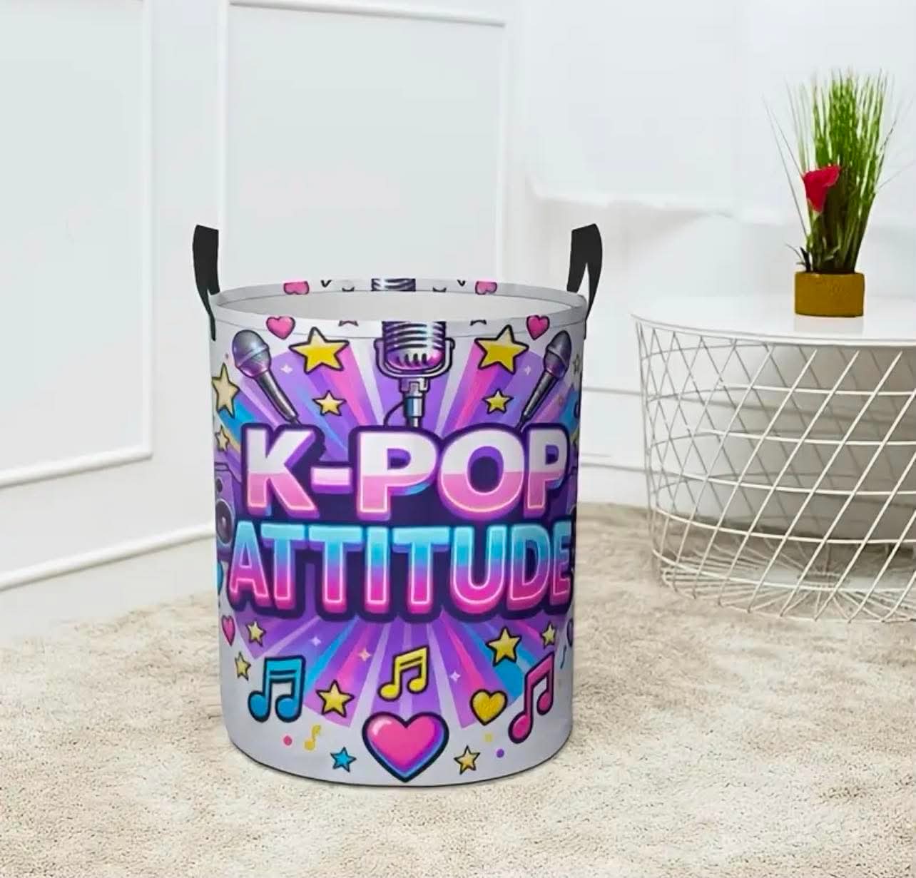 K-POP Laundry Basket