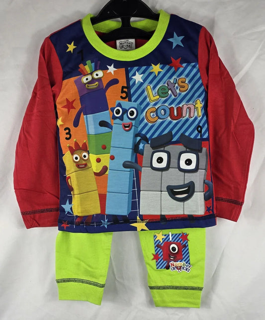 Number blocks pjs