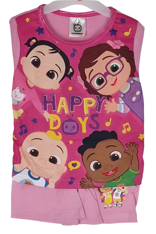Cocomelon shorts pjs
