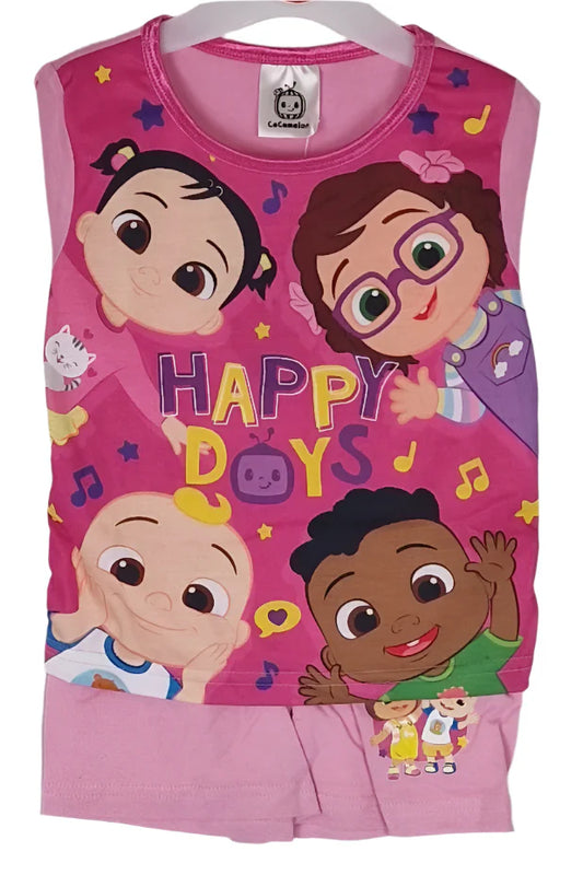 Cocomelon shorts pjs