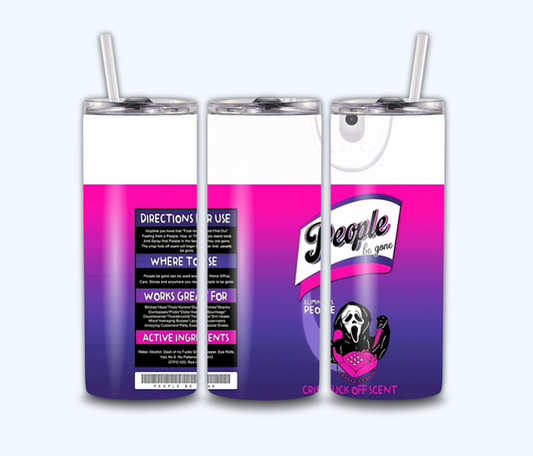 People be gone 20oz tumbler