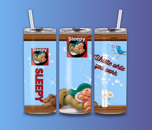 Sleepy 20oz tumbler