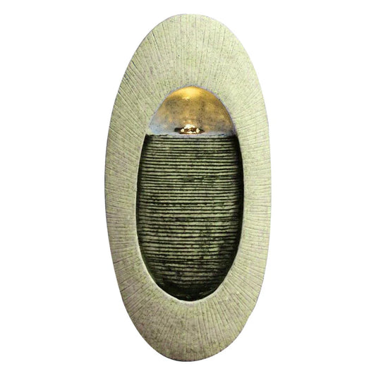 Wall Design Water Feature Outdoor With LED
