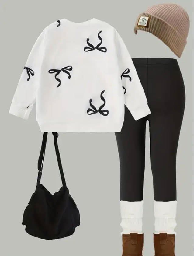 Girl bow 2pc set