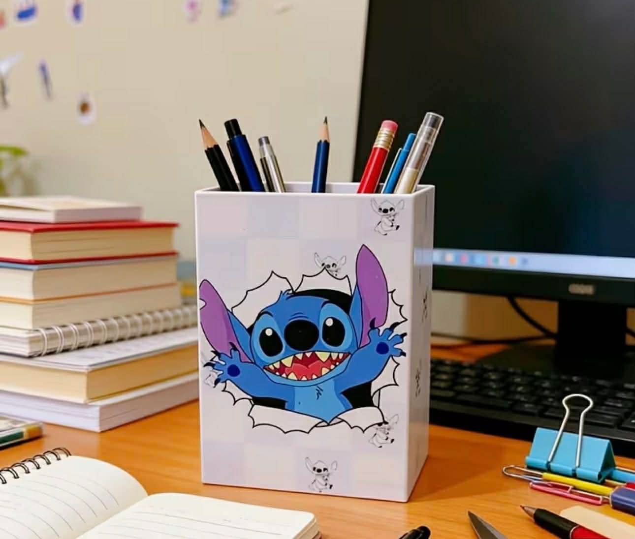 Disney Stitch Pen Holder #2