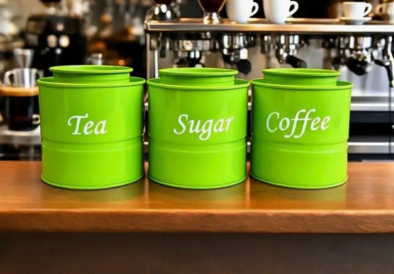 3pcs Stackable Metal Kitchen Set
