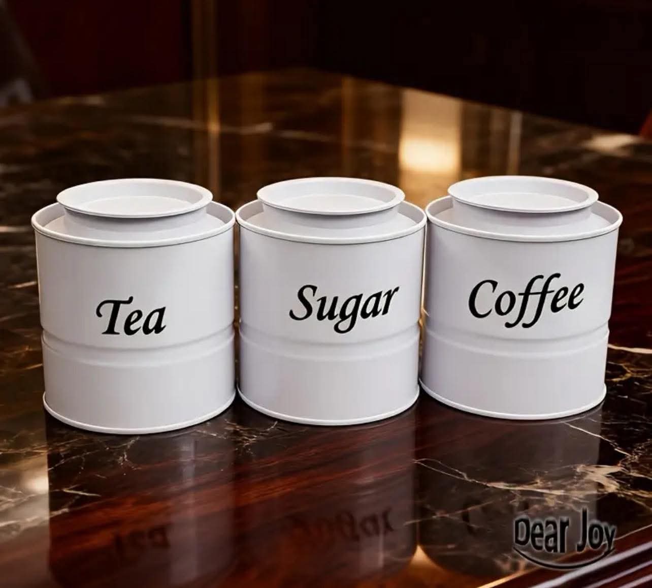 3pcs Stackable Metal Kitchen Set