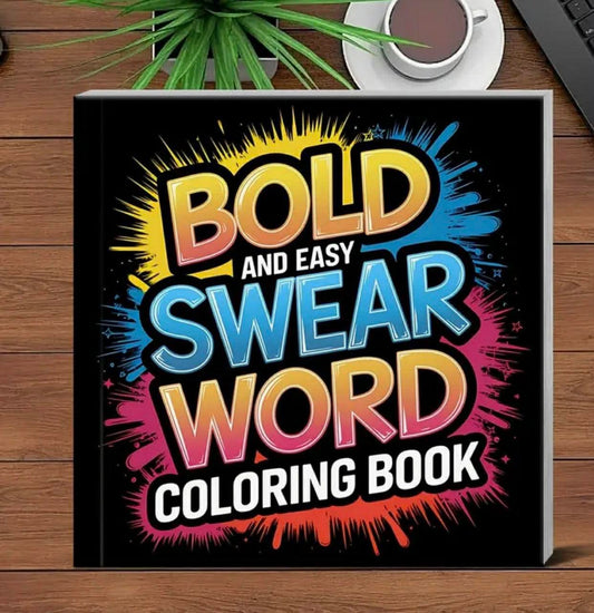 Swear Word Colouring Book