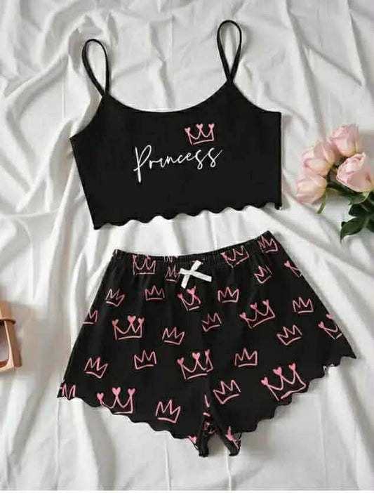 Women’s Princess Short Set Pyjamas
