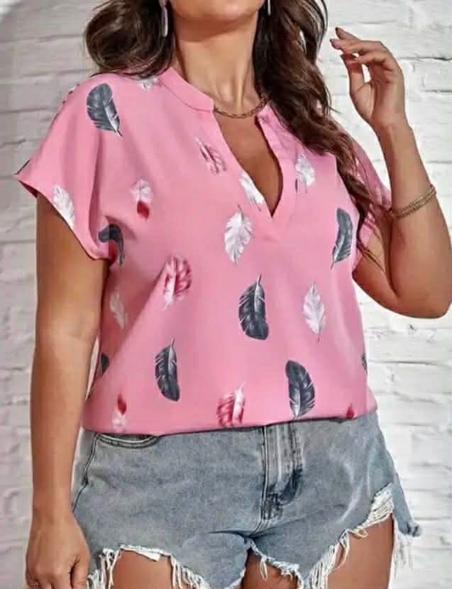 Women’s Plus Size Summer Shirt