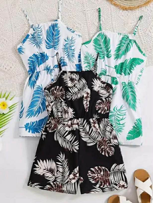 3pcs Girls Jumpsuits