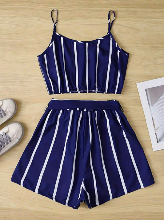 Women’s Stripped 2Pc Set