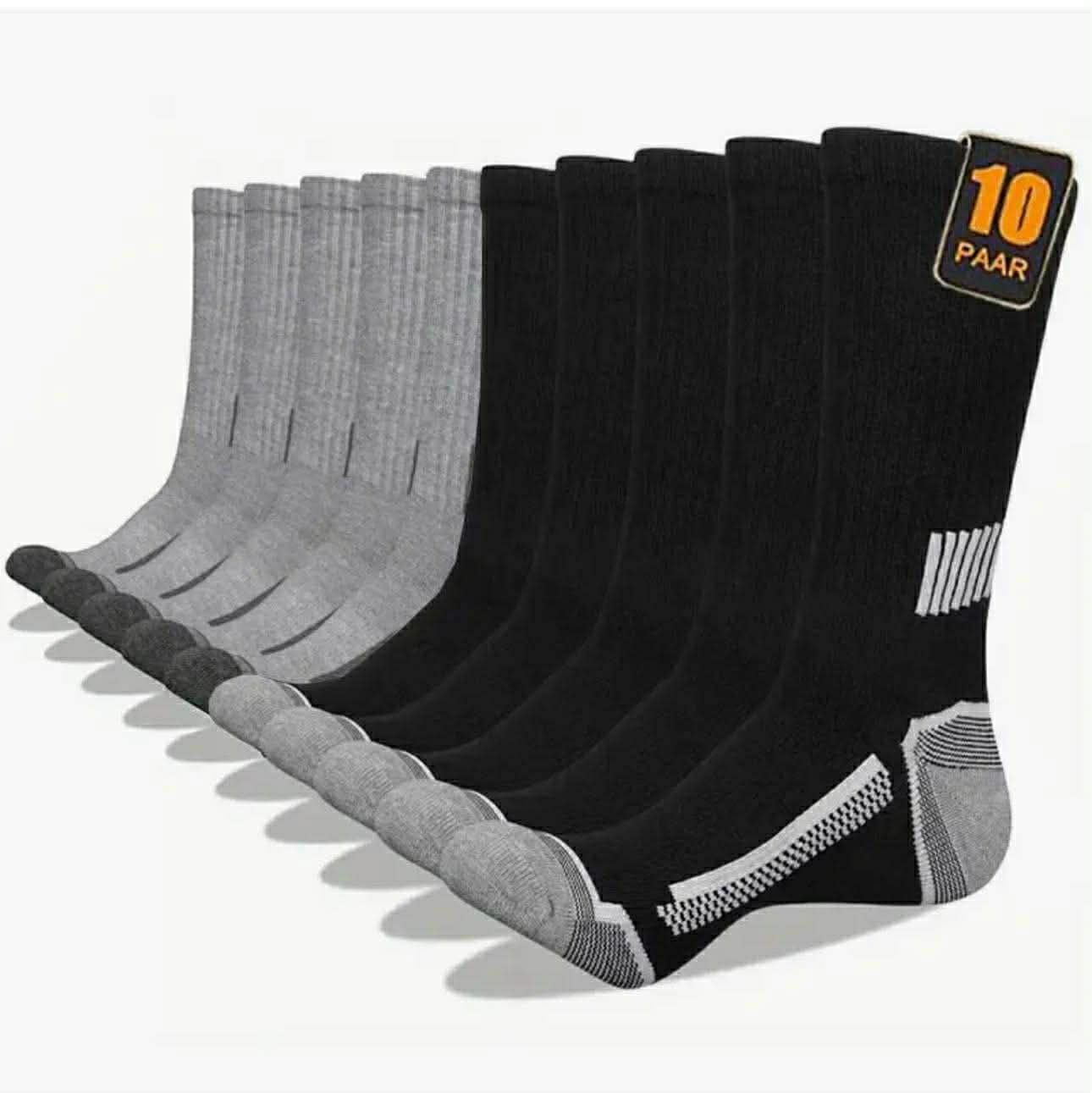 10pcs Heavy Duty Socks