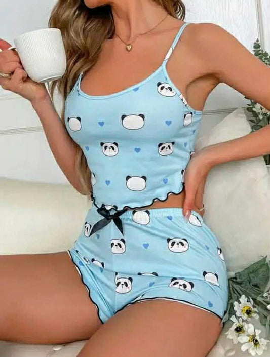 Panda Print Pyjamas