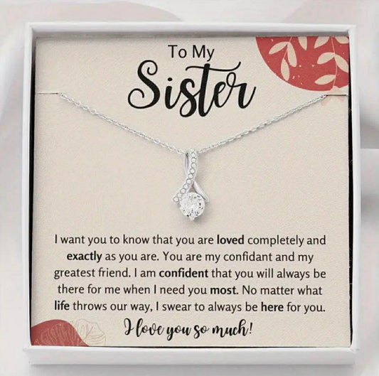 Sister necklace