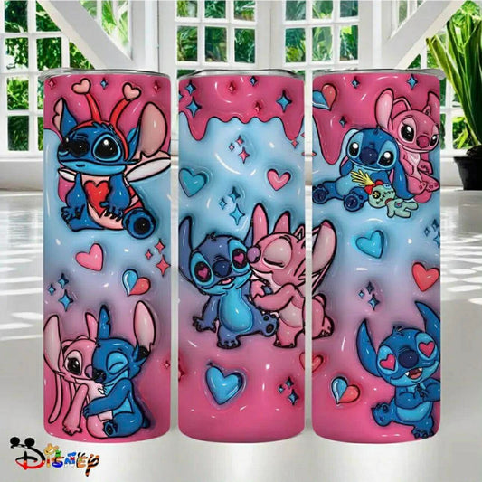 I love stitch skinny tumbler