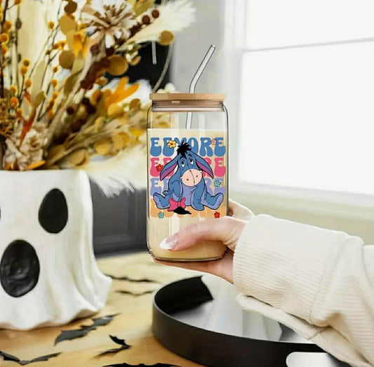 Eeyore Libby glass