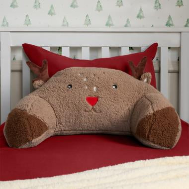 Reindeer Cuddle Cushion - Brown