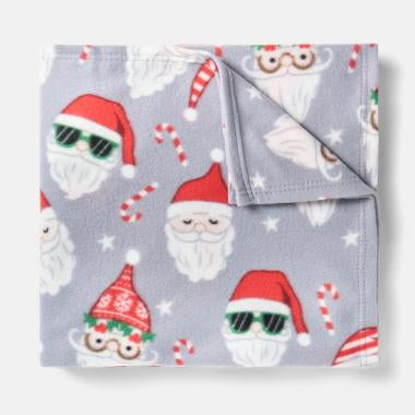 Fun Santa Fleece Throw - PRE-ORDER DUE IN AUGUST
