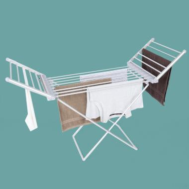 Winged Heated Airer - Grey