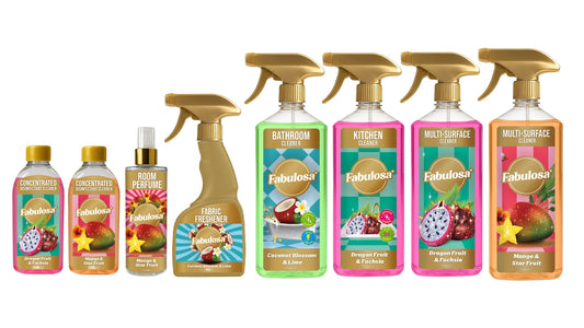 Fabulosa Scented Vacay Paradise Collection Fragranced Household Cleaning Bundle