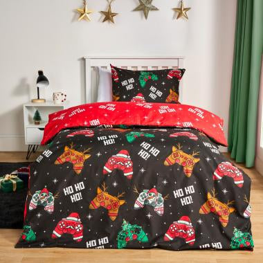 Christmas Gaming Duvet Cover Set - Pre-Order