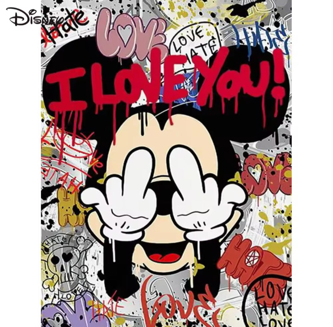 Mickey Mouse Diamond Art
